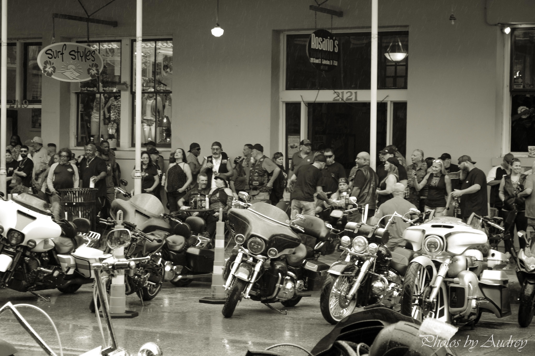 Image for 'Biker Rally Revs Up the Island' article.