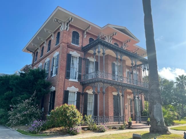 Ashton Villa is supposedly one of the many places Gen. Granger read the General Order No. 3 to the people of Galveston, alerting enslaved peoples of their freedom decreed by the Emancipation Proclamation.