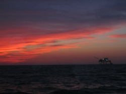 Sunset Gulf Of America